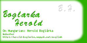 boglarka herold business card